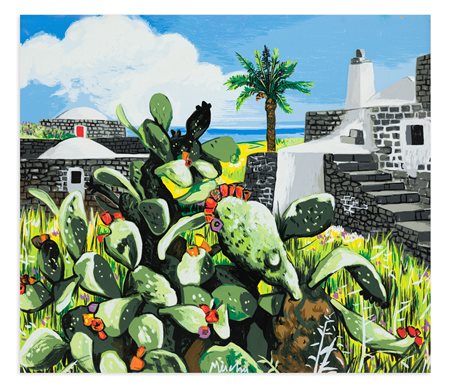 MUCCHI - Senza Titolo (Paesaggio sardo)