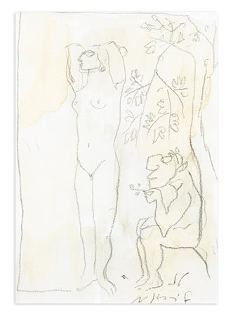 FRANCO ROGNONI (1912-1999) - Senza Titolo, 1956