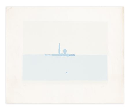 VIRGILIO GUIDI (1891-1984) - Senza Titolo (San Giorgio, Venezia)