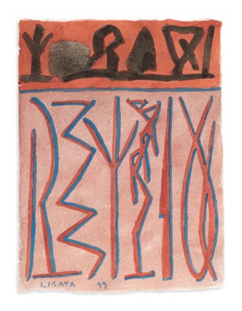 RICCARDO LICATA (1929-2014) - Senza Titolo, 1999