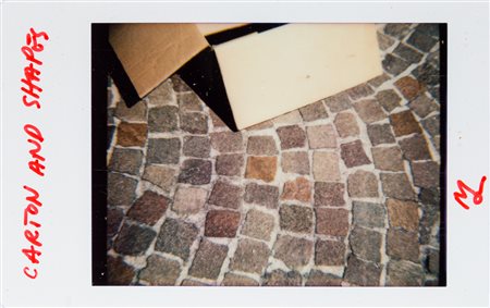 MASSIMO DE LUCA (1960) - Carton and shapes. From the banality series, 2019/2020