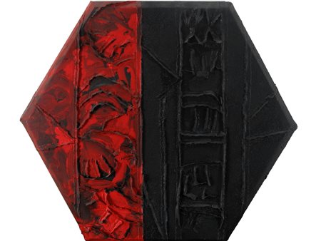 Franca Pisani (Grosseto 1956) Bonacce Ridenti Tecnica canvas e ossidi...