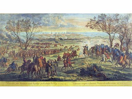 Robert Bonnart (1652-c.1729) Valenciennes prise d'assaut, et sauvée du...