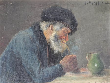 Josef Moroder Lusenberg (St. Ulrich in Gröden/Ortisei 1846 - 1939) Contadino...