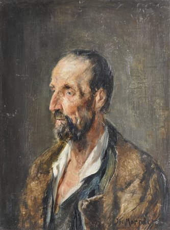 Josef Moroder Lusenberg (St. Ulrich in Gröden/Ortisei 1846 - 1939) Contadino...