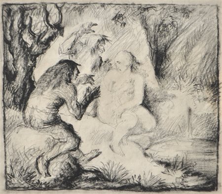 Anton Colli Cortina d’Ampezzo 1870 - Innsbruck 1950) Susanna e i due...