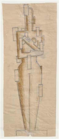 Franz Bacher (Gais 1903 - Bruneck/Brunico 1981) Danae e la pioggia d’oro,...