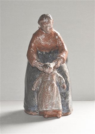 Maria Delago (St. Leonhard in Passeier 1902 / Brixen 1979) Madre che fa alla...