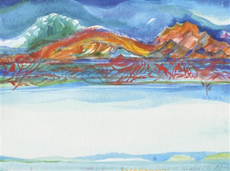 Robert Scherer (Kortsch/Corces 1928, lebt in Ala/vive a Ala) Isola corallina...