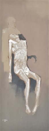 Karl Plattner Mals/Malles 1919 - Mailand/Milano 1986) Pietà, 1966;Tempera su...