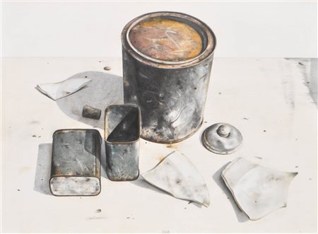 Gianluigi Rocca (* Larido di Bleggio 1957) Quello che rimane, 2006;Matite...