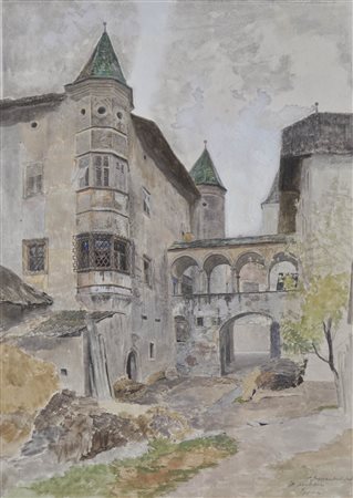 Max Suppantschitsch (Wien/Vienna 1865 - Krems an der Donau 1953) Palazzo...