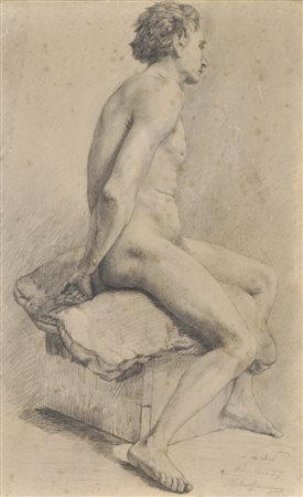 Hans Rabensteiner (Villanders/Villandro 1849 - München/Monaco 1930) Nudo...