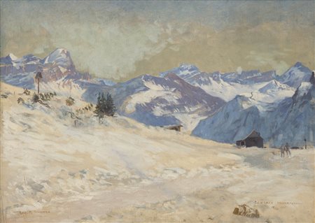 Karl Maria Schuster Purkersdorf 1871 - Wien/Vienna 1953) Col di Lana -...