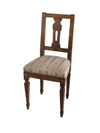 Anonym/Anonimo Quattro sedie in stile Biedermeier;Provenienza: collezione...