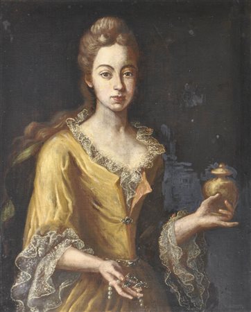 Italienischer Maler des 18. Jh./Pittore italiano del XVIII sec. Ritratto di...