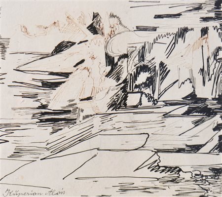 Alois Kuperion (Tarsch/Tarres 1891 - Meran/Merano 1966) Senza titolo;China,...