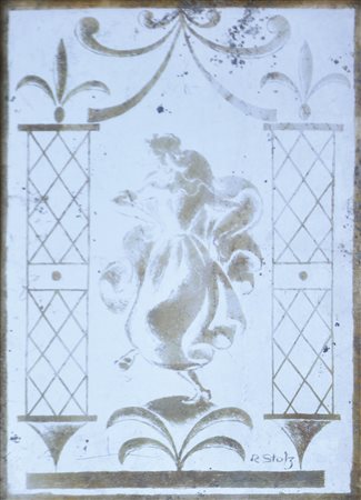 Rudolf Stolz (Bozen/Bolzano 1874 - Sexten/Sesto 1960) Due immagini riflesse...