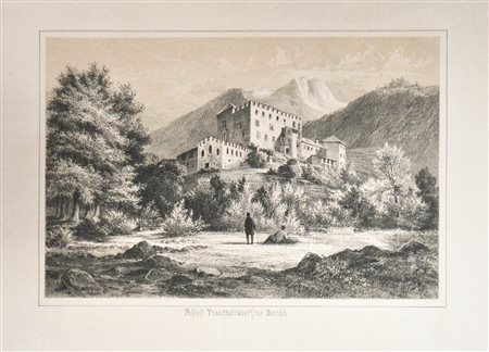 Ludwig Neelmeyer (Osnabrück 1814 - Gries bei Bozen 1870) Castelli di Merano,...