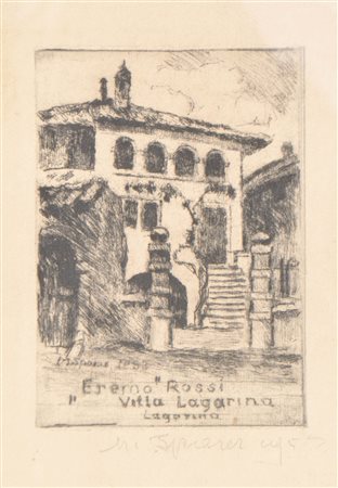 Max Sparer (Söll, Tramin/Termeno 1886 - Bozen/Bolzano 1968) Villa Eremo Rossi...