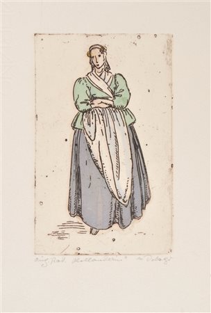 Maria Delago (St. Leonhard in Passeier 1902 - Brixen 1979) Donna...