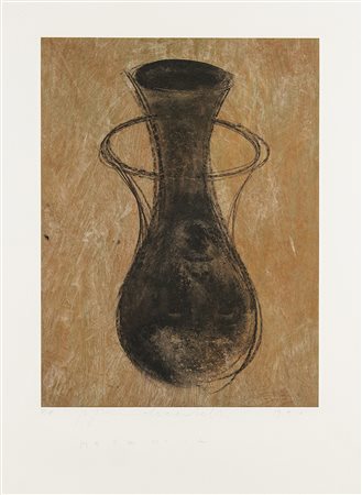 Bruno Ceccobelli (Montecastello di Vibio 1952) Metanoia,1990;Litografia a...