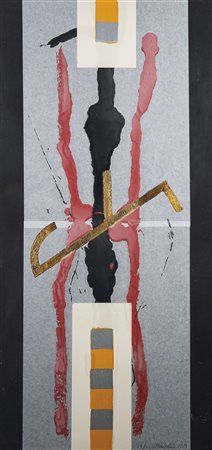 Luciano Bartolini (Fiesole 1948) Senza titolo, 1999;Litografia a col. su...