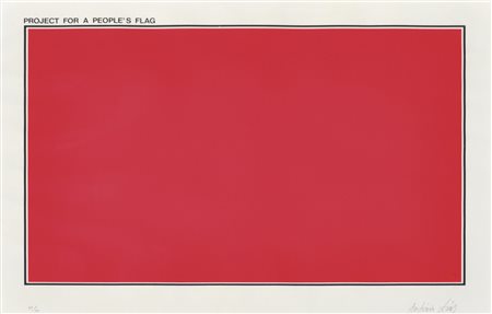 Antonio Dias (Campina Grande 1944 - Rio de Janeiro 2018) Project for a people...