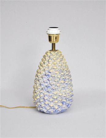 Marcello Fantoni Lampada da tavolo, Anni ’60;In ceramica smaltata a forma di...