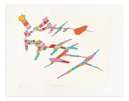 ACHILLE PERILLI (1927-2021) - Il geometrico dissoluto, 1984