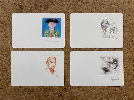 FOTOLITOGRAFIE BOLAFFIARTE - Lotto unico di 4 opere