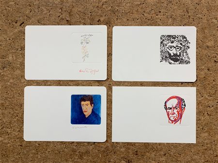 FOTOLITOGRAFIE BOLAFFIARTE - Lotto unico di 4 opere