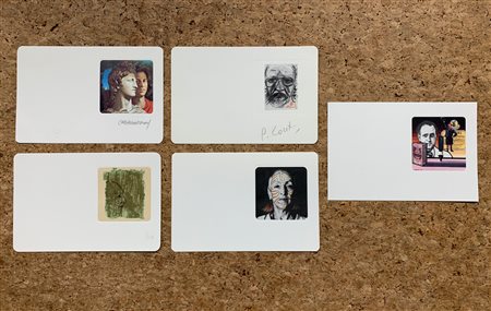 FOTOLITOGRAFIE BOLAFFIARTE - Lotto unico di 5 opere