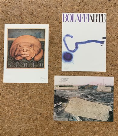 AUTORI VARI (DAVIS, VOSTELL E PASMORE) - Lotto unico composto da 3 opere