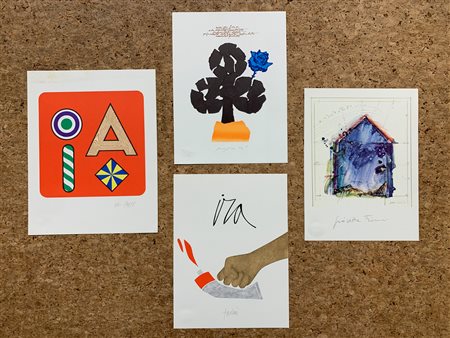 AUTORI VARI (TADINI, FIORONI, DEL PEZZO E POZZATI) - Lotto unico composto da 4 opere