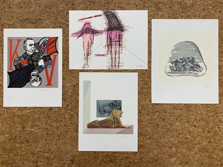 AUTORI VARI (COSTANTINI, CLERICI, FORGIOLI E MATTIACCI) - Lotto unico composto da 4 opere