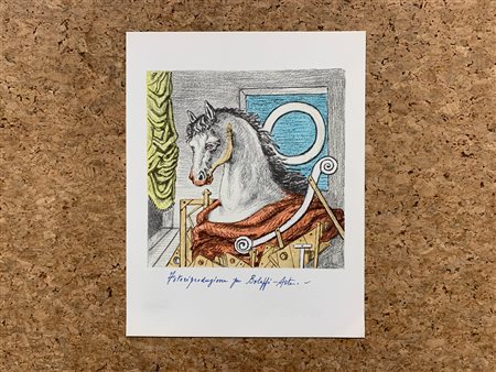 GIORGIO DE CHIRICO (1888-1978) - Lettra "O"