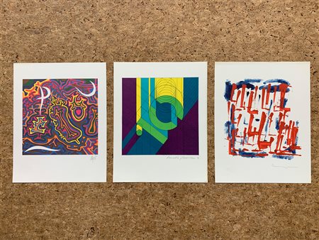 AUTORI VARI (POMODORO, CAGLI E CONSAGRA) - Lotto unico composto da 3 opere