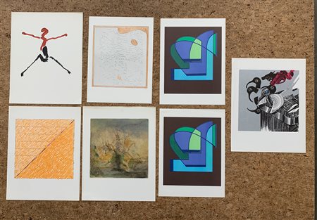 EDIZIONI BOLAFFIARTE - Lotto unico composto da 7 opere