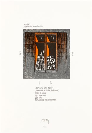 FABRIZIO PLESSI (1940) - Senza Titolo