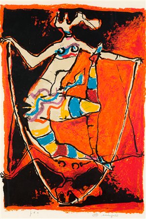 LUCIANO MINGUZZI (1911-2004) - Ballerina, 1981