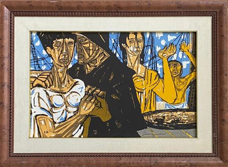 Giuseppe Migneco “Senza titolo”