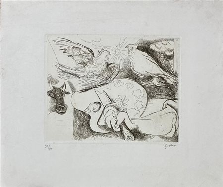 Renato Guttuso “Colombe”