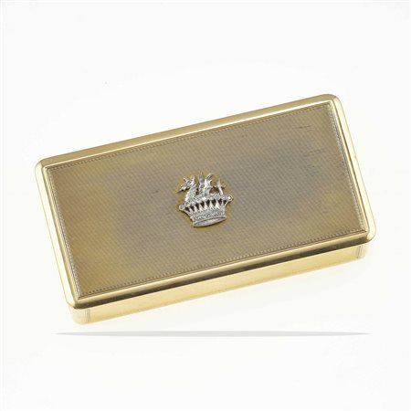 Trousse con inserto in diamanti