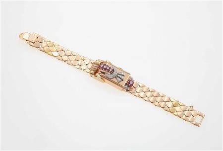 Orologio da polso per signora con quadrante a scomparsa