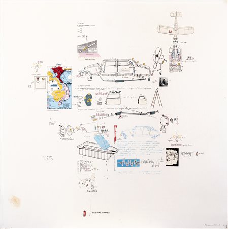 Gianfranco Baruchello (Livorno 1924)  - Capitolo I, 1968