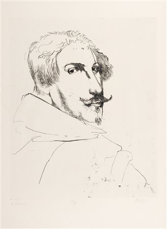 Leonard Baskin (1922  New Brunswick-Northampton 2000)  - Ottavio Leoni