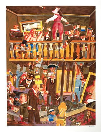 Franz Borghese (Roma 1941-2005)  - Atelier