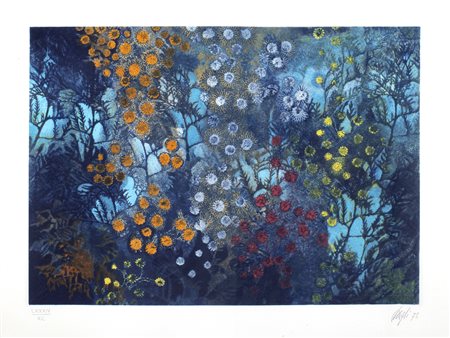 Corrado Cagli (Ancona 1910-Roma 1976)  - Sottobosco, 1975