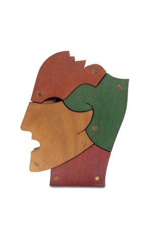 Bruno Chersicla (1937-2013)  - Testa di giovani, 2001